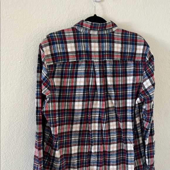 ST JOHN'S BAY Men's Plaid Shirt - Red, Blue, White - Picture 13 of 14